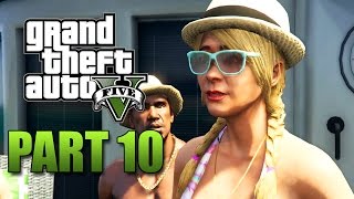 GTA 5 Xbox One Gameplay Walkthrough Part 10 - A Day At The Beach (Next Gen)