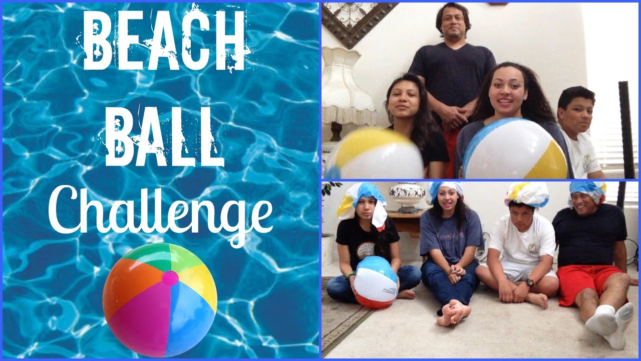 Beach Ball Challenge YouTube