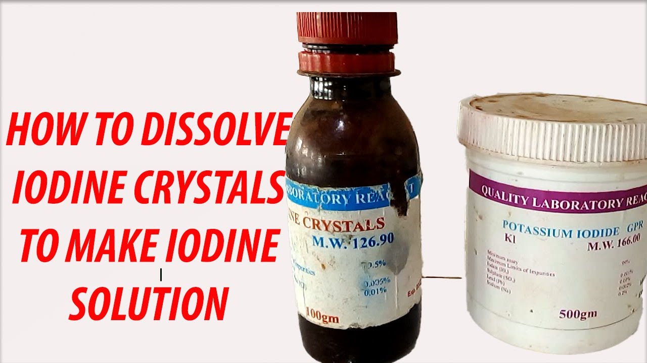 How Do You Dissolve Iodine?