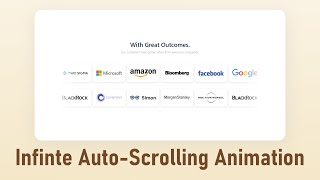 Auto-Scrolling Animation Marquee Effect Reactjs