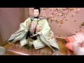 ひな人形　五人飾り　パールピンク収納/人形の松川