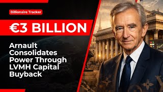 Full Bernard Arnault’s €3 Billion Power Move Inside LVMH | Billionaire Capital Strategy Explained Guide
