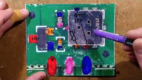 Fake CO2 monitor (party detector) with schematic