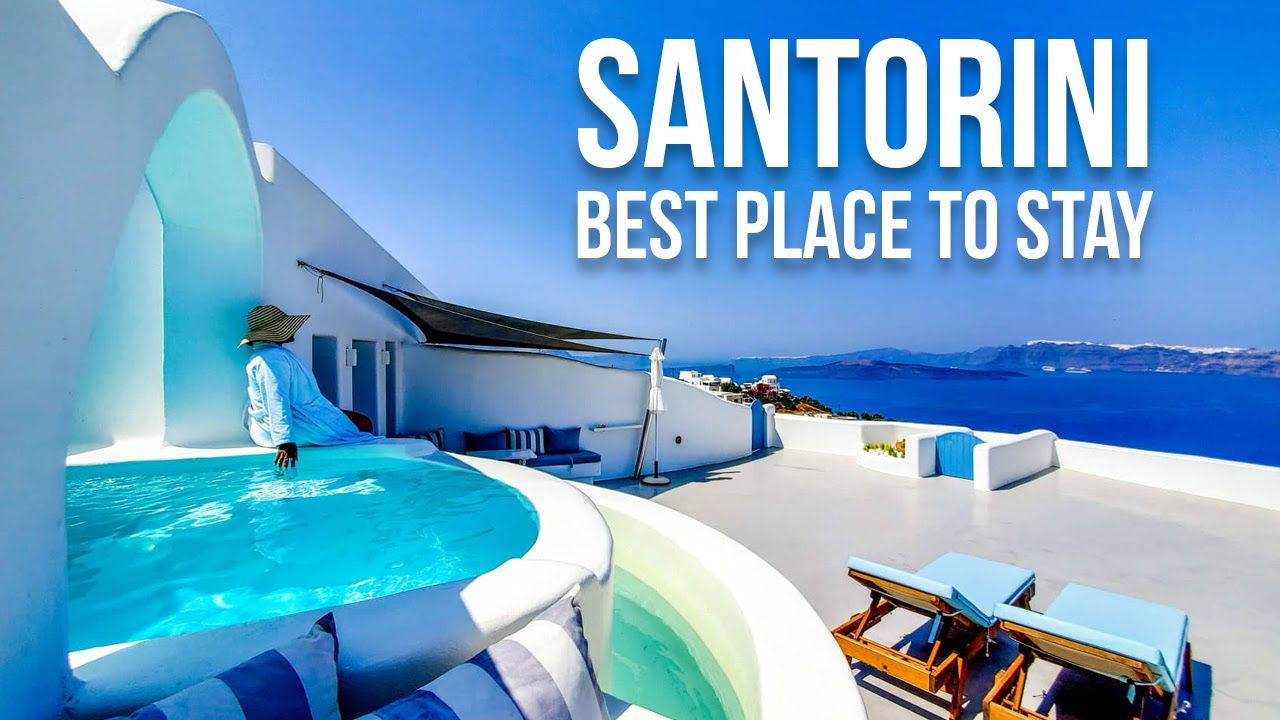 Where To Stay In Santorini Greece Best Airbnb In Santorini Tour Youtube