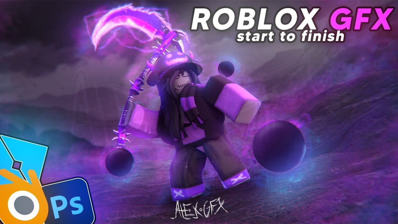 design a detailed gfx of your roblox character