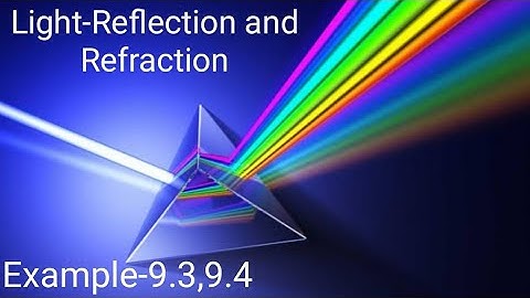 Ch-9! Light💡| Example-9.3,9.4 | class-10 ncert science |