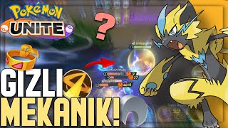 Pokémon Unite Zeraora Gi̇zli̇ Mekani̇k Zeraora En İyi̇ Build Master Oynanış Held Items Türkçe