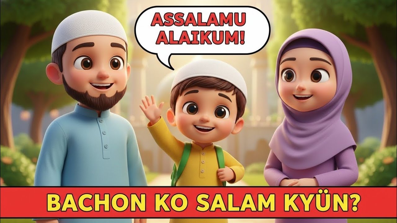 Bachon Ko Salam Karna Kyun Zaroori Hai? | Islamic Kids Moral Story