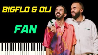 BIGFLO & OLI FEAT. VALD - FAN | PIANO TUTORIEL