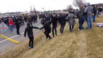 Richard Spencer Protest At Michigan State University