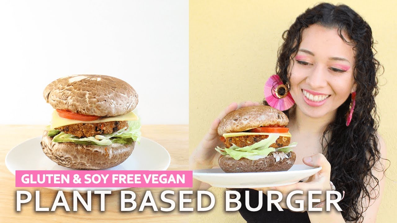 Easy and Healthy Gluten Free Vegan Burger Sweet Potato Patty YouTube
