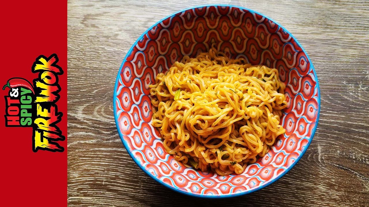 Nissin Hot & Spicy Fire Wok Scorchin' Sesame Shrimp USA Instant