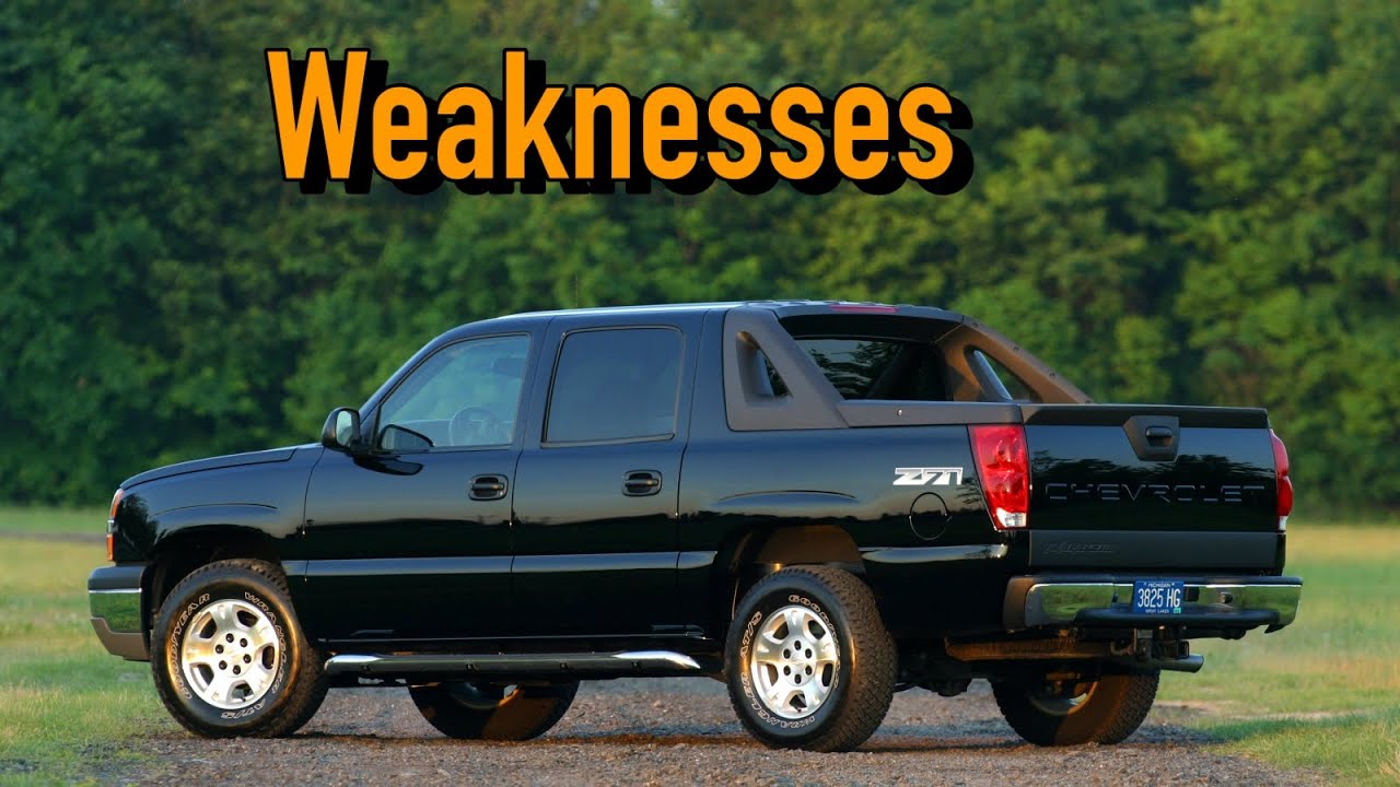 Used Chevrolet Avalanche GMT800 Reliability Most Common Problems Faults and Issues YouTube