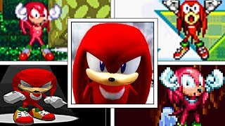 EVOLUTION OF KNUCKLES THE ECHIDNA DEATHS & GAME OVER SCREENS (19942018)