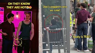 Omg Look At Kit Connor During Filming Inside The Bar Scene And He Sweet Uni Visit Scene