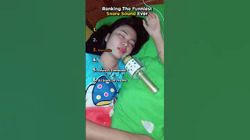 Ranking The Funniest Snore Sound Ever 