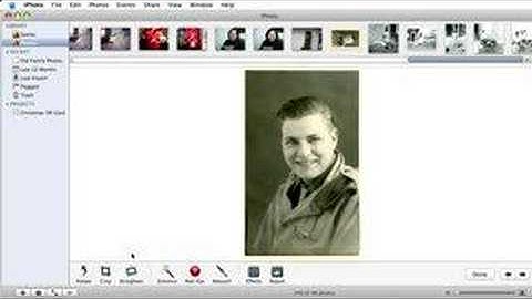 MacMost Tutorial: Rotate, Straighten and Crop in iPhoto 