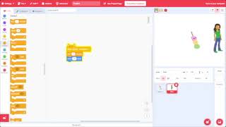 what does the broadcast message block do scratch/turbowarp