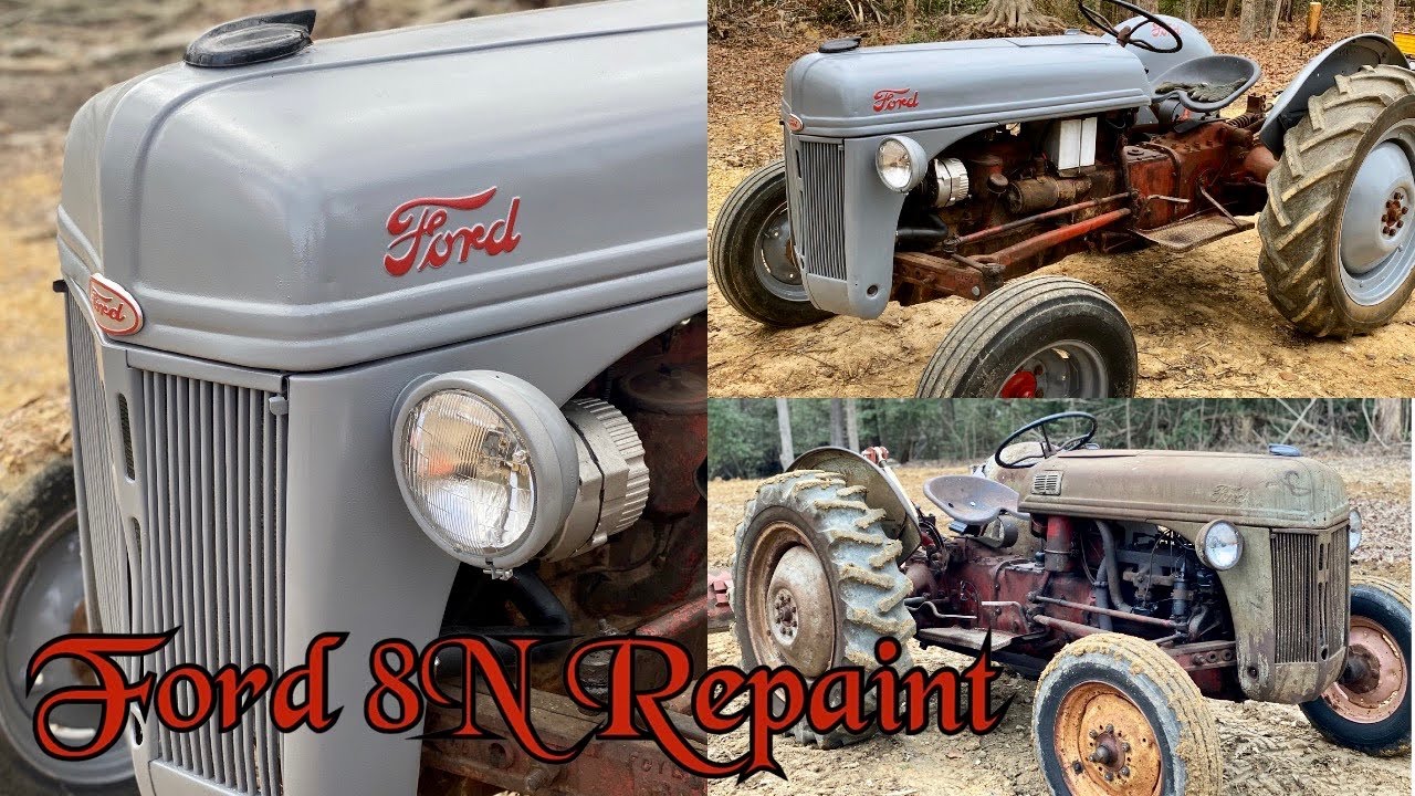 8N Ford 1950 Full Repaint YouTube Maxresdefault