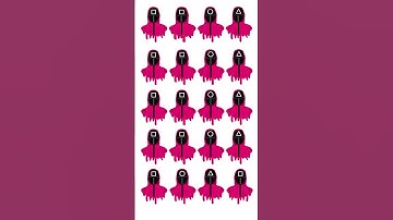 Find the odd one 🧐 | SQUID GAME | #shorts#emojyfind #trending #puzzle #emojyfind