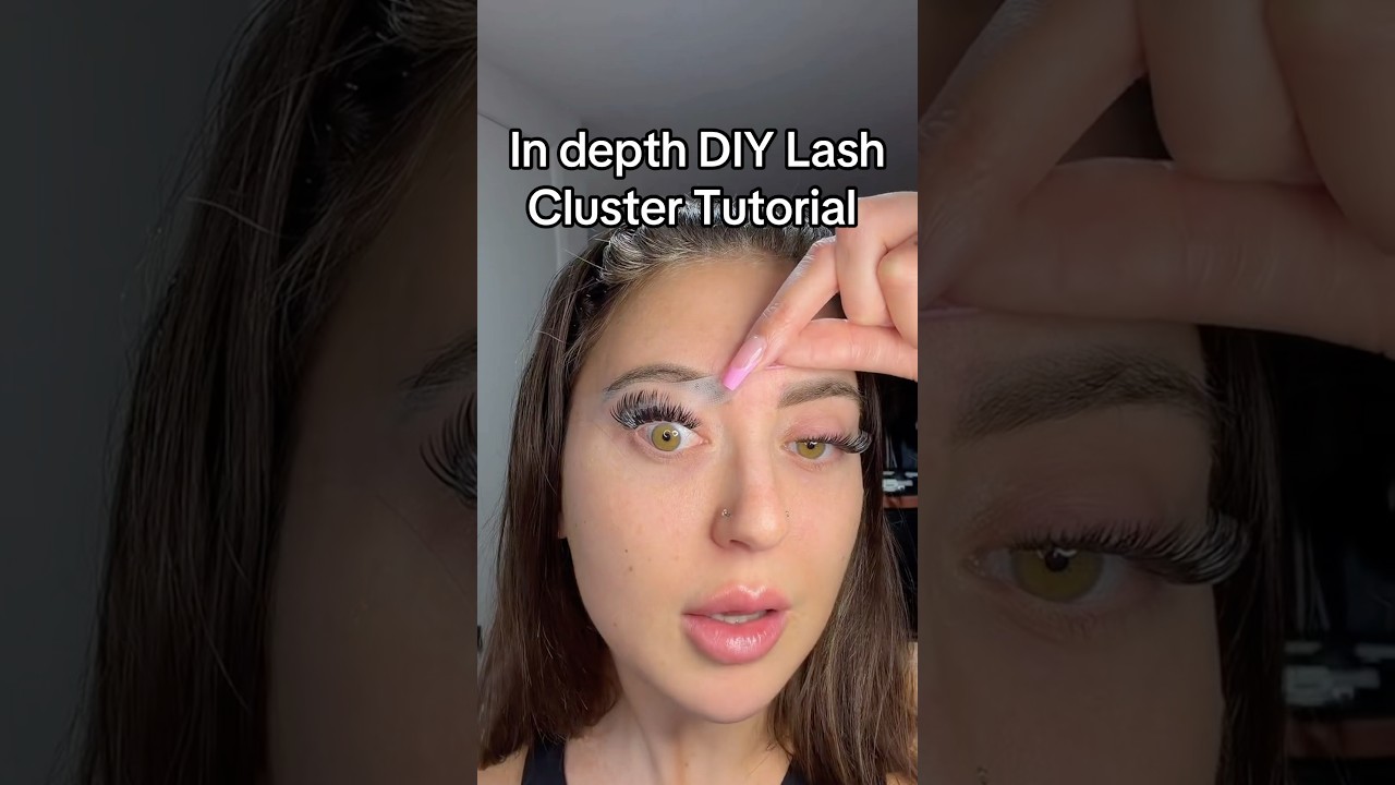 Подробный мастер-класс по самостоятельному наращиванию пучковых ресниц 👀