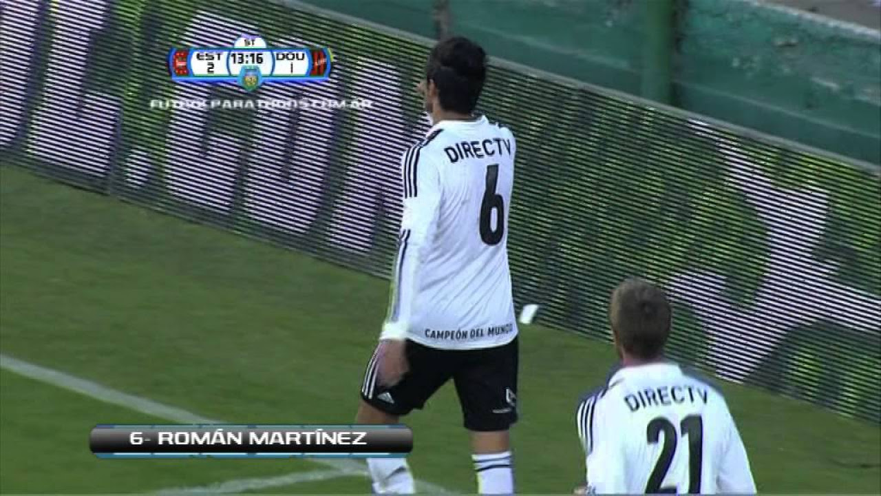 Gol de Martínez. Estudiantes 2 - Douglas Haig 1. Copa Argentina. Fútbol Para Todos.