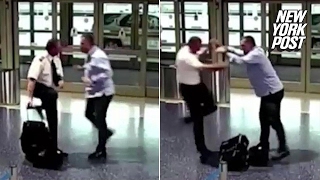Passenger Picks Fight with Pilot After Flight | New York Post