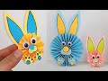 How to Make a Paper Easy Bunny | Easy Paper Rabbit | For Kids Crafts | Easter Craft