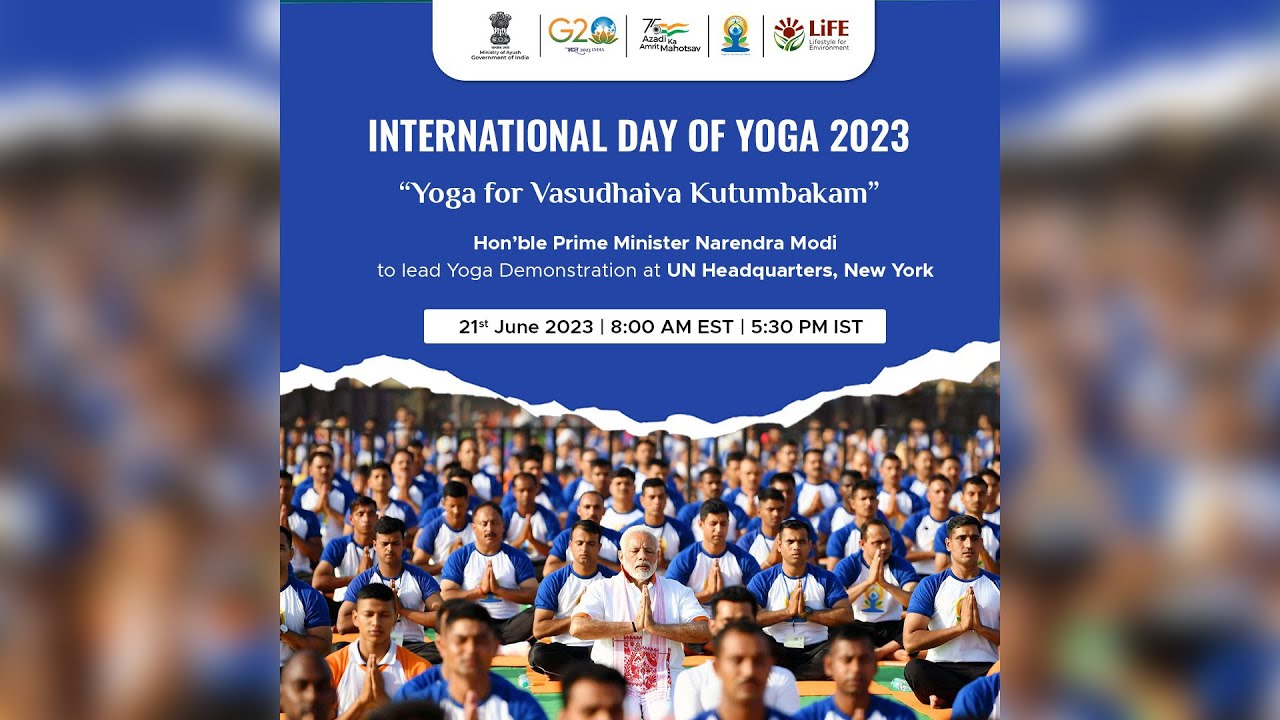 International Yoga Day history: International Yoga Day 2023: Everything you  need to know about the significance of the day before PM Modi leads session  at UN headquarters - The Economic Times