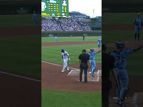 Man Card Violation! Grazed in the NUTS and called OUT! #mlb #baseball