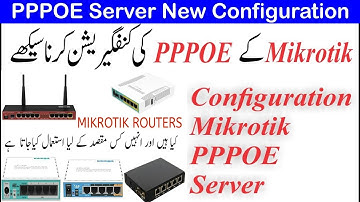 How To PPPOE Server New Configuration In Mikrotik -PPPOE Configuration Urdu/Hindi -Muneer IT Expert