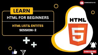 html list | html entities