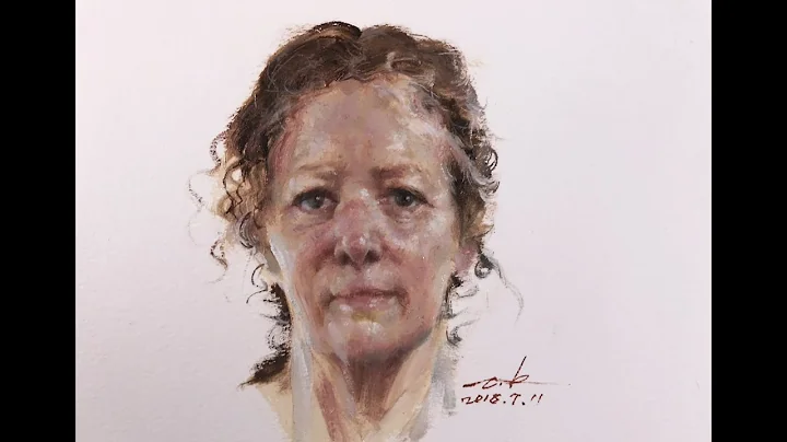 Portrait Oil Painting 02 TIME LAPSE  Portrait Oil ...