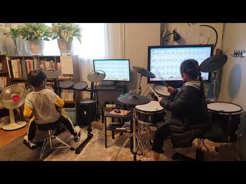 1학년고연수 유치부 임하준 드럼연주       "샤이보이"