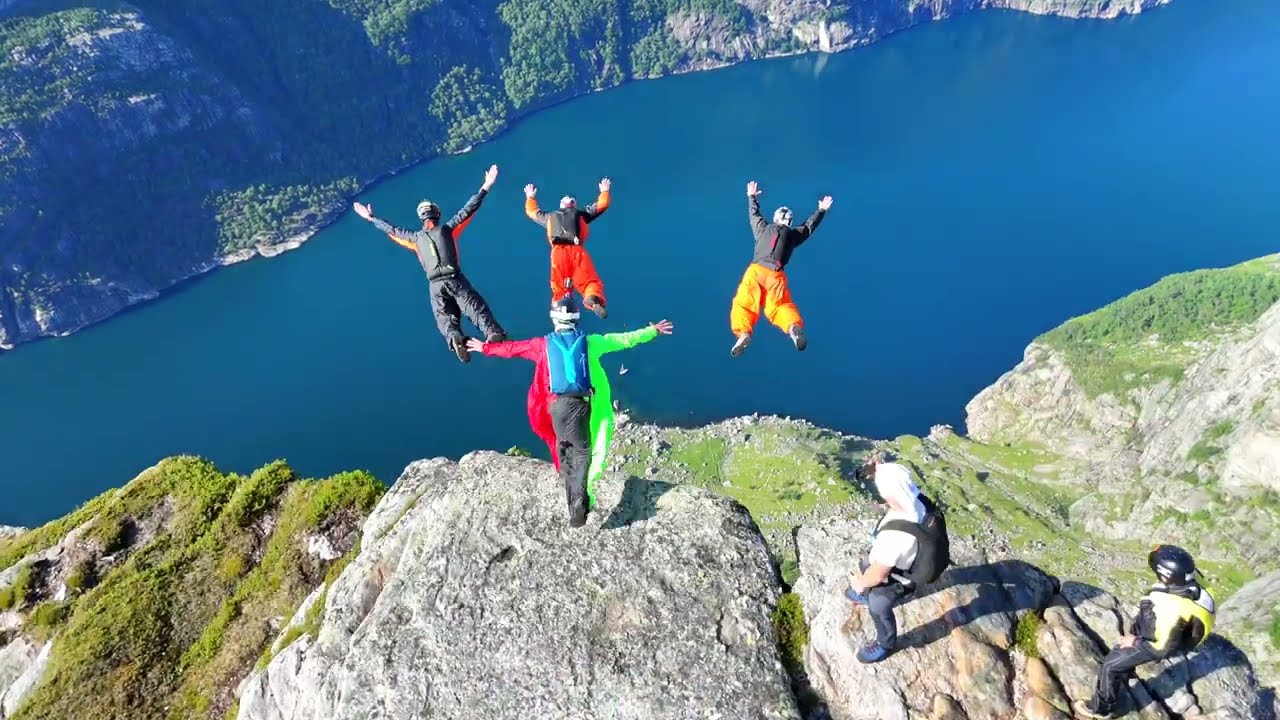 Kjerag Base jumping 2025 - Heliboogie