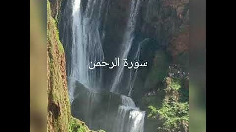 سورة الرحمن بصوت عمر بن عبدالعزيز