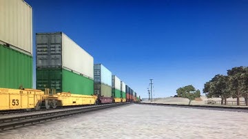 TS 2016 ES44NSHP Horn: Before & After Railworks Installation