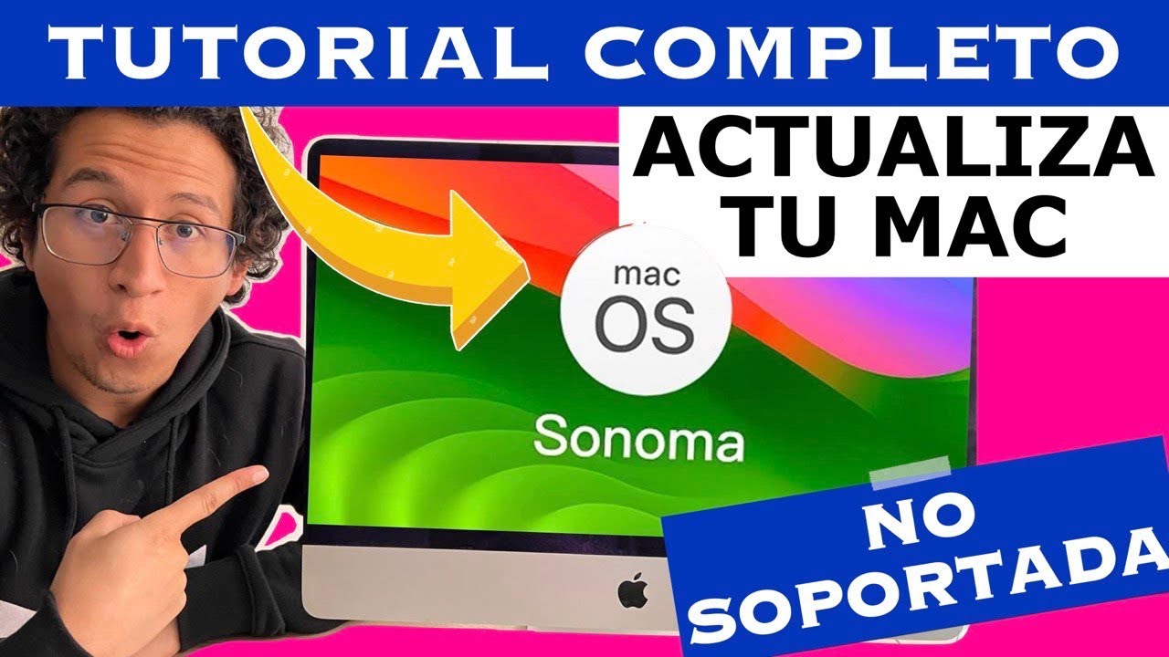 💻¡INSTALAR MAC OS SONOMA EN MAC NO COMPATIBLE en 2024!🖥 -(Actualiza Macs 2008-2017 FÁCIL y RÁPIDO)