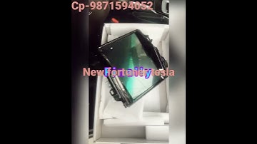 Installed Tesla Type Stereo Inside New Fortuner !!!