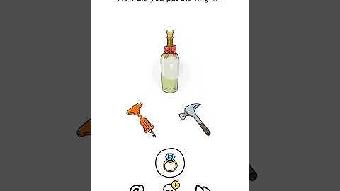 brainout 🧠 crazyfind। Level 113। how did you put the ring in। ‎@Raratewa. 