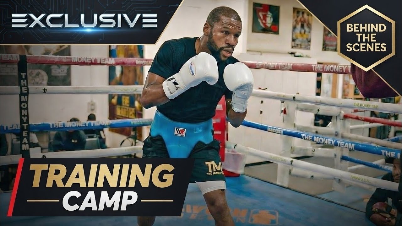 NETFLIX COUNTDOWN: Floyd Mayweather Returns To Training Camp At 49yrs For Mike Tyson Fight
