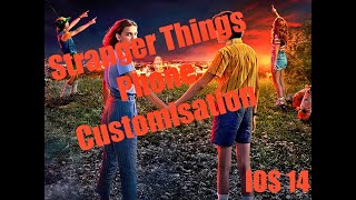 Stranger Things Phone Customisation | Widgets + Shortcuts screenshot 3