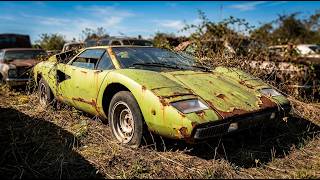 Cinematic ASMR Full Restoration of a 1974 Lamborghini Countach to Its Pristine Glory
