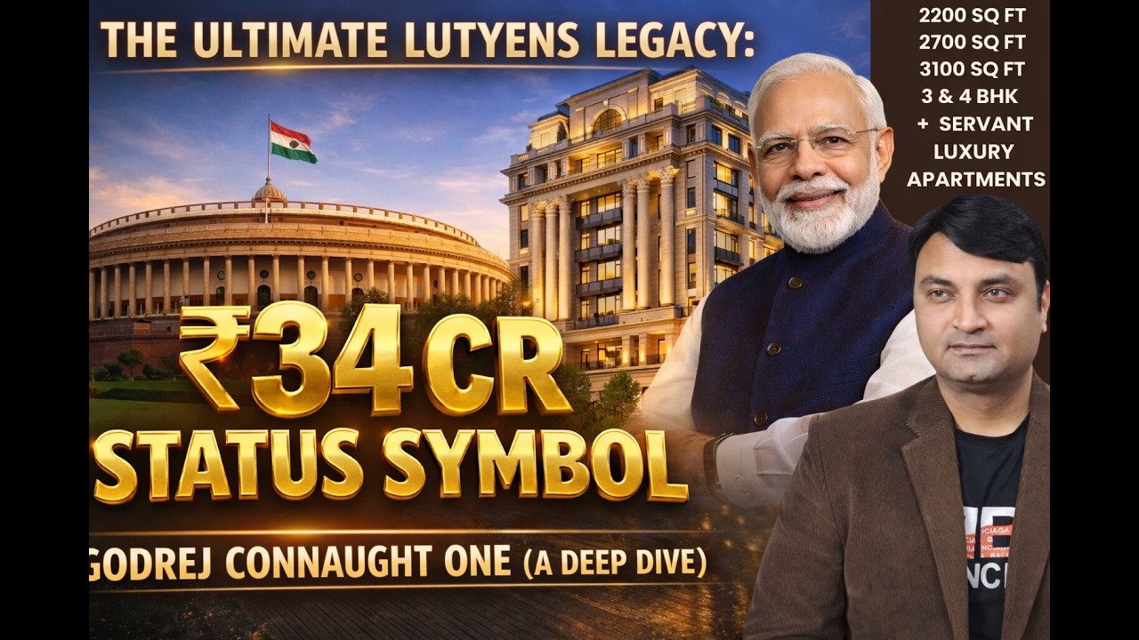 LIVE NEXT TO OUR PM MODI JI |GODREJ CONNAUGHT ONE 110001 #lutyens #lutyensdelhi #luxuryrealestate