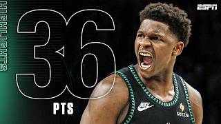 TIMBERWOLVES TIE THE SERIES 😤 Anthony Edwards TAKES OVER in Game 4 win over the Spurs | NBA on ESPN Profile