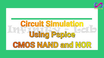Lab 2 - CMOS NAND & NOR Simulation Using PSpice Orcad @ruhuleee