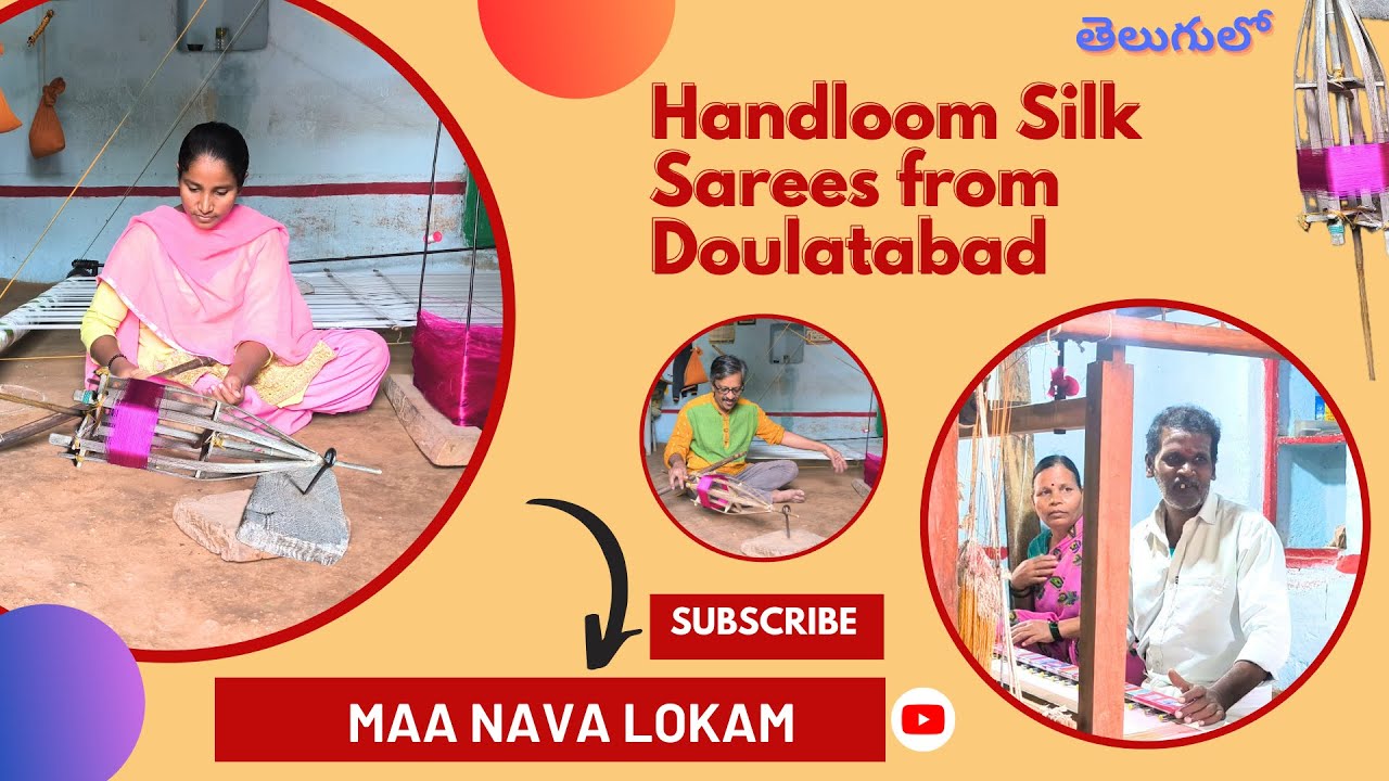 Handloom Silk Sarees from Doulatabad