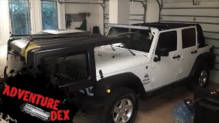 Jeep Wrangler Hardtop Removal - YouTube