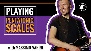 Massimo Varini Acoustic Guitar Lesson - How to Play Floating Pentatonic Scales | ELIXIR Strings