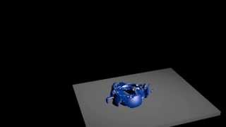 3DS Max - Breaked Teapot